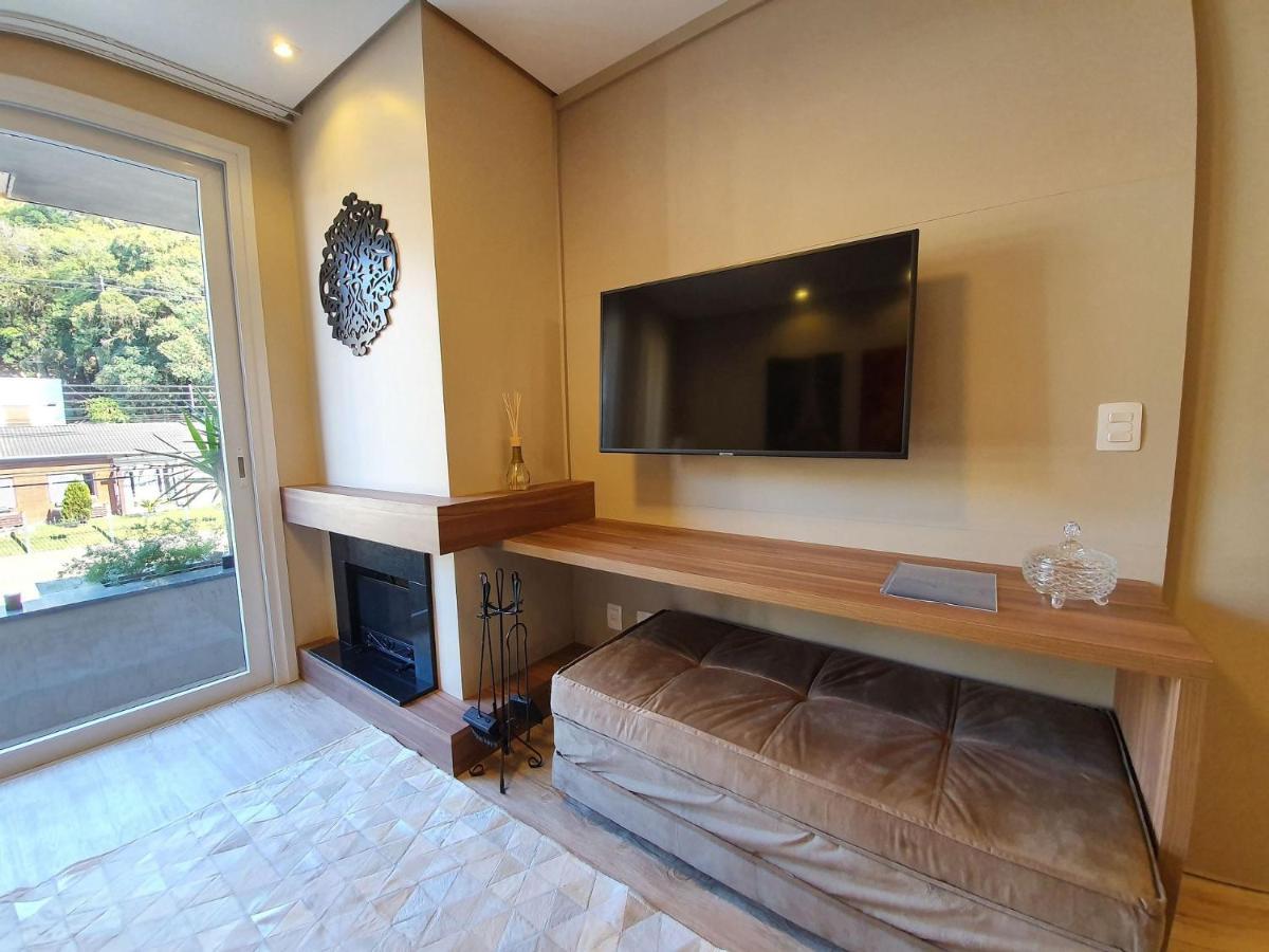 Apto Luxo 800M R. Coberta | 2 Suites | Mobiliado Gramado Extérieur photo