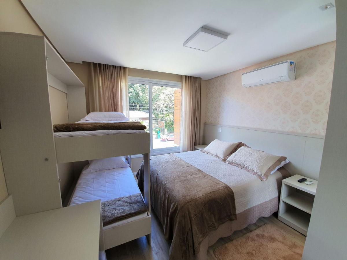 Apto Luxo 800M R. Coberta | 2 Suites | Mobiliado Gramado Extérieur photo