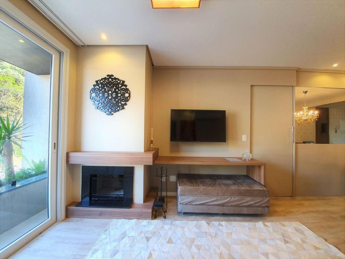 Apto Luxo 800M R. Coberta | 2 Suites | Mobiliado Gramado Extérieur photo