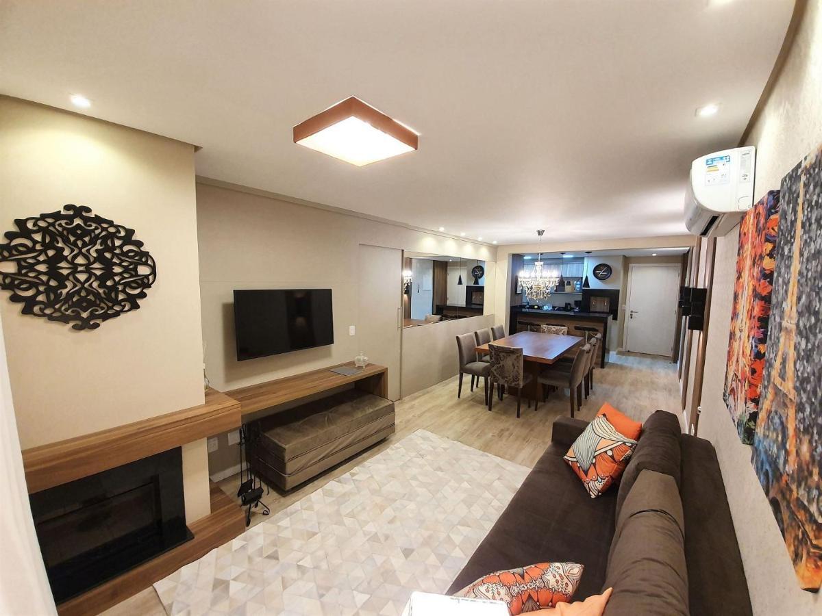 Apto Luxo 800M R. Coberta | 2 Suites | Mobiliado Gramado Extérieur photo