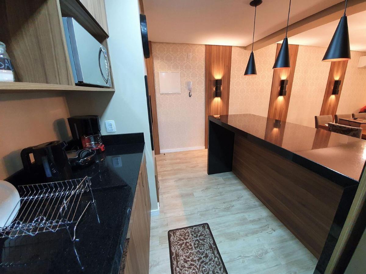 Apto Luxo 800M R. Coberta | 2 Suites | Mobiliado Gramado Extérieur photo