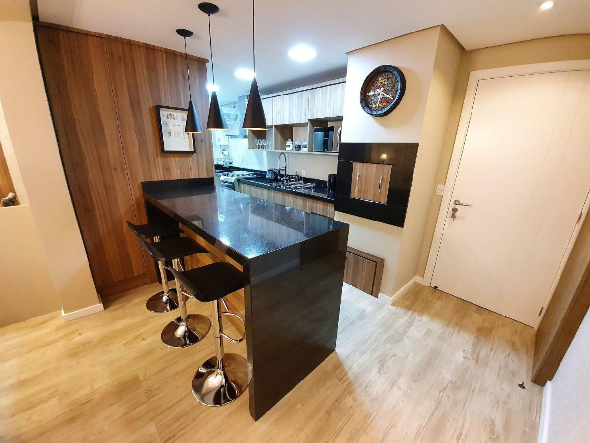 Apto Luxo 800M R. Coberta | 2 Suites | Mobiliado Gramado Extérieur photo