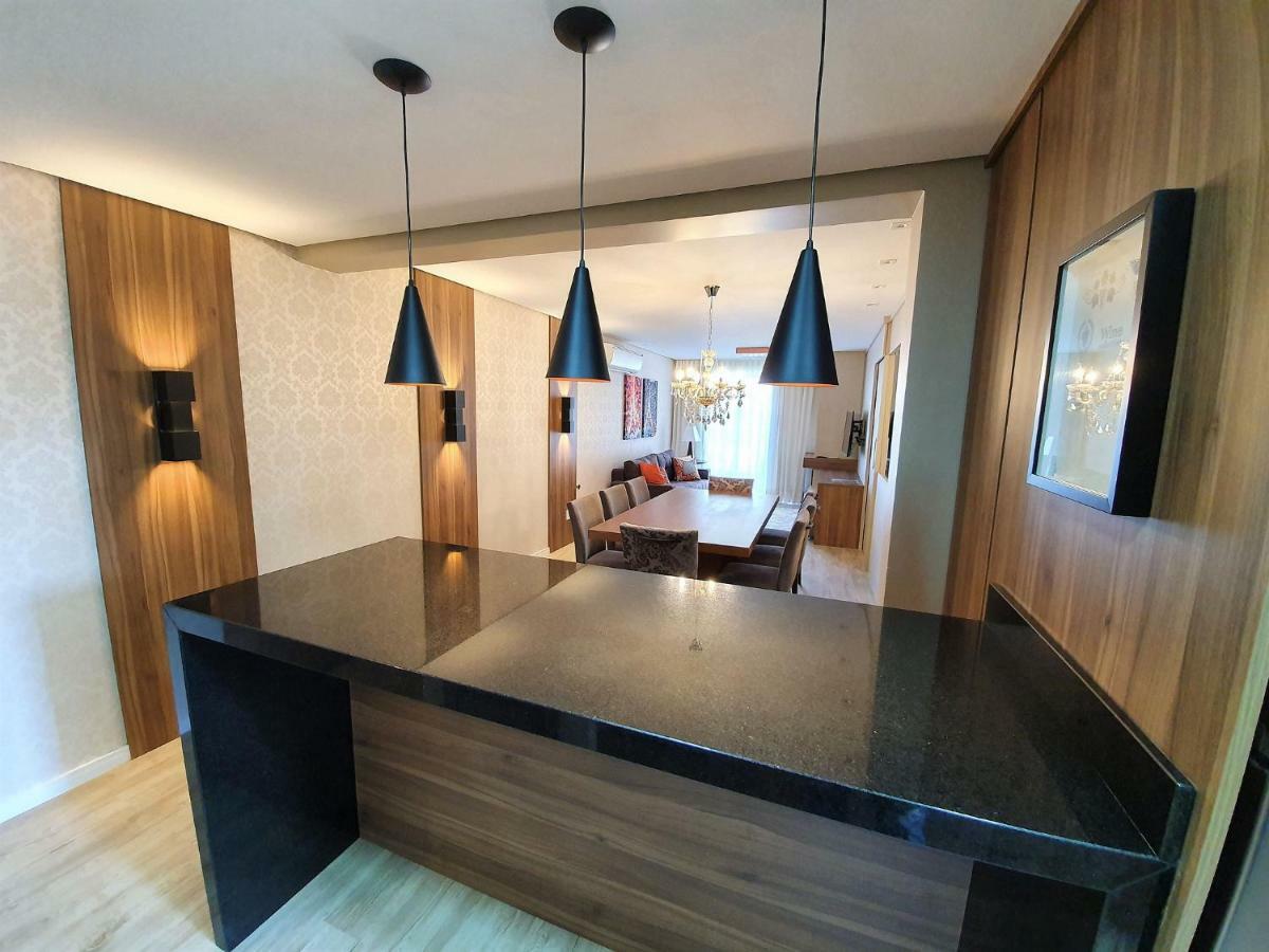 Apto Luxo 800M R. Coberta | 2 Suites | Mobiliado Gramado Extérieur photo